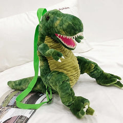 3D Dinosaur Children Backpacks Animal Cartoon Kids Travel School Bag