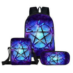 Creative Butterfly School Backpack with Pencil Bag