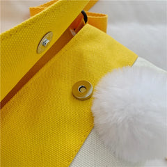 Duck Canvas Shoulder Bag for Women Crossbody