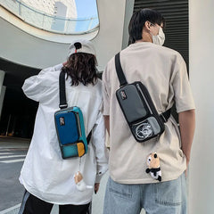 Game Console Shape Crossbody Bag Shoulder Funny Small Purse Men Women Messenger