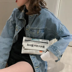 Funny Chains Crossbody Bag for Women - Small Female Purses