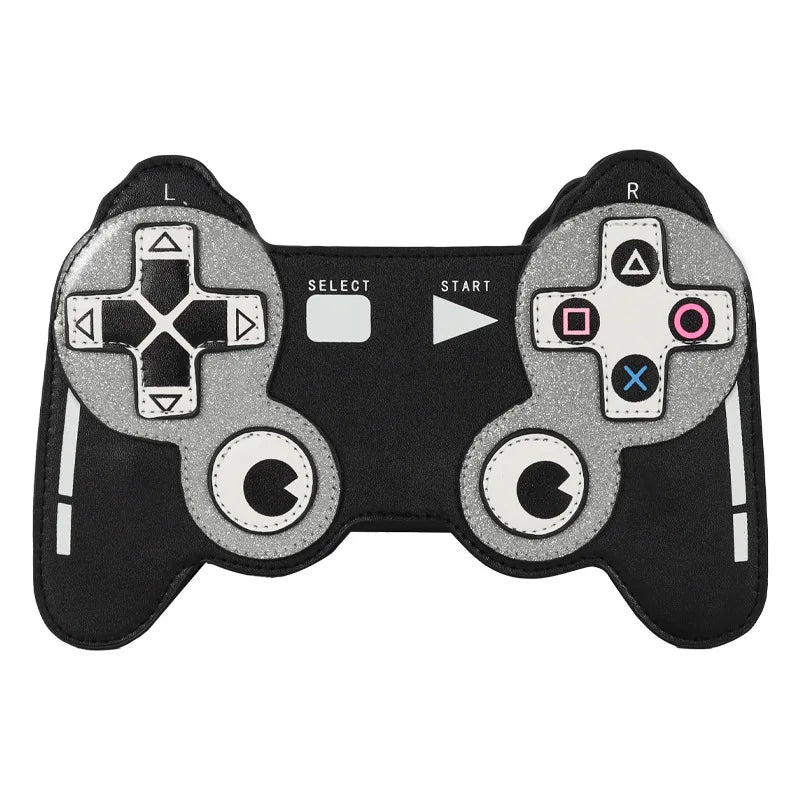 Creative Personality Fun Game Machine Pu Messenger Bag Women