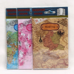 Passport Holder Wallet Travel ID Address PU Leather Men Women Cover