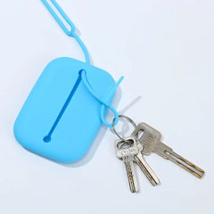 Silicone Key Case with Drawstring - Eco-Friendly Keychain