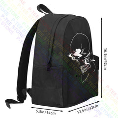 Creepy Egirl Eboy Pastel Goth Vaporwave Glitch Skull Backpack