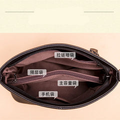 Crocodile Pattern Cow Leather Small Shoulder Bags Women Bucket Messenger Bag