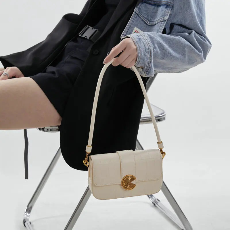 Crocodile Pattern Women's Shoulder Bag High-quality Texture Crossbody Bags