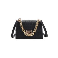 Crocodile Pattern PU Leather Crossbody Shoulder Bag For Women