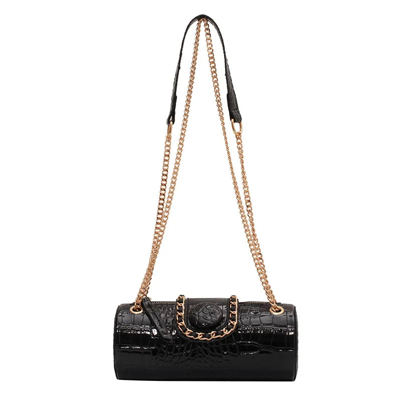 Crocodile Pattern Pu Leather Women Crossbody Bags Lady Tote Clutch Handbags