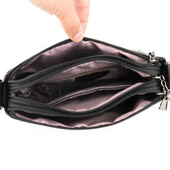Crocodile Pattern Shoulder Bag Women Vintage Look Messenger Bag