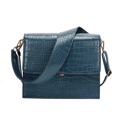 Crocodile Pattern Shoulder Messenger Bag Female Tote Bag