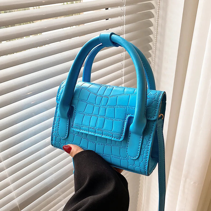 Crocodile Pattern Vintage Handbags For Women