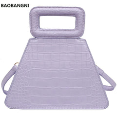 Crocodile Pattern Tote Bag PU Leather Women's Handbag