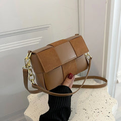 Cross-border Shoulder Bag Abrasive Leather Outdoor Tote Bag