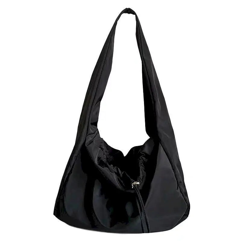 Canvas Large Crossbody Bag All-match Nylon Student Underarm Bag