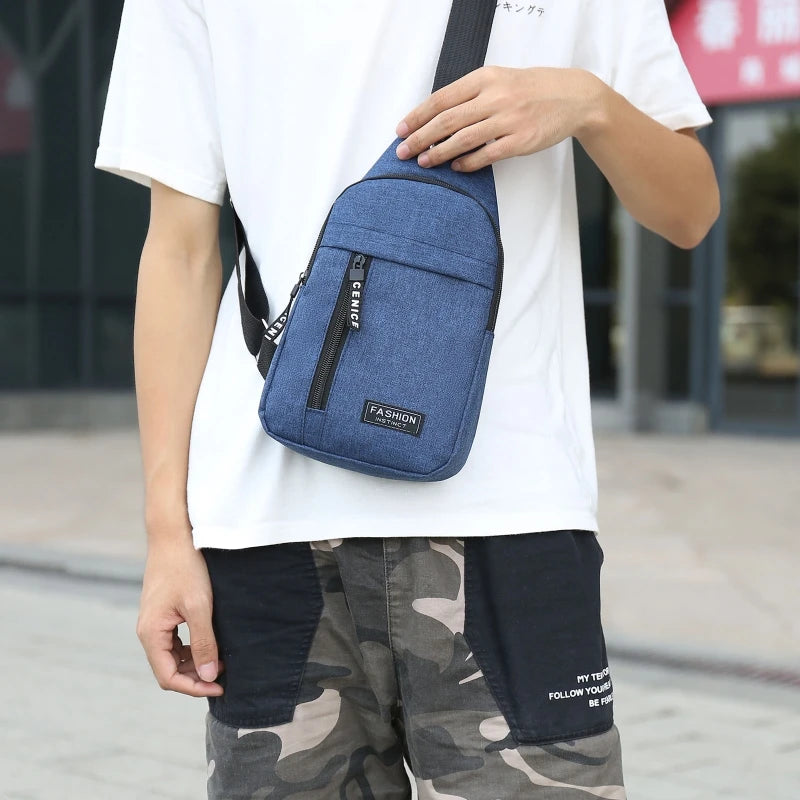 Casual Travel Waist Chest Bag Small Chest Pack Handbag