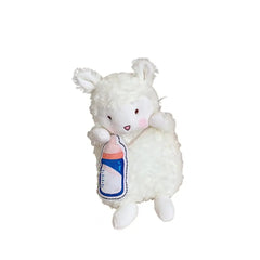 Plush Sheep Crossbody Bag for Women - Large Capacity Handbag