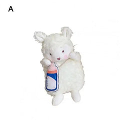 Plush Sheep Crossbody Bag for Women - Large Capacity Handbag