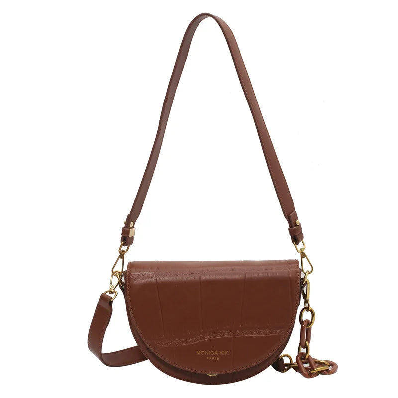 Vintage Saddle Bag Women's Crossbody Bag