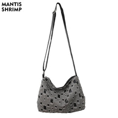 Canvas Crossbody Bag for Women High Quality Shoulder Messenger Handbag