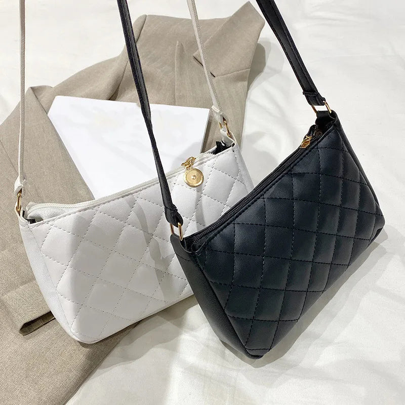 Small PU Leather Crossbody Bag for Women Shoulder Handbags Purses