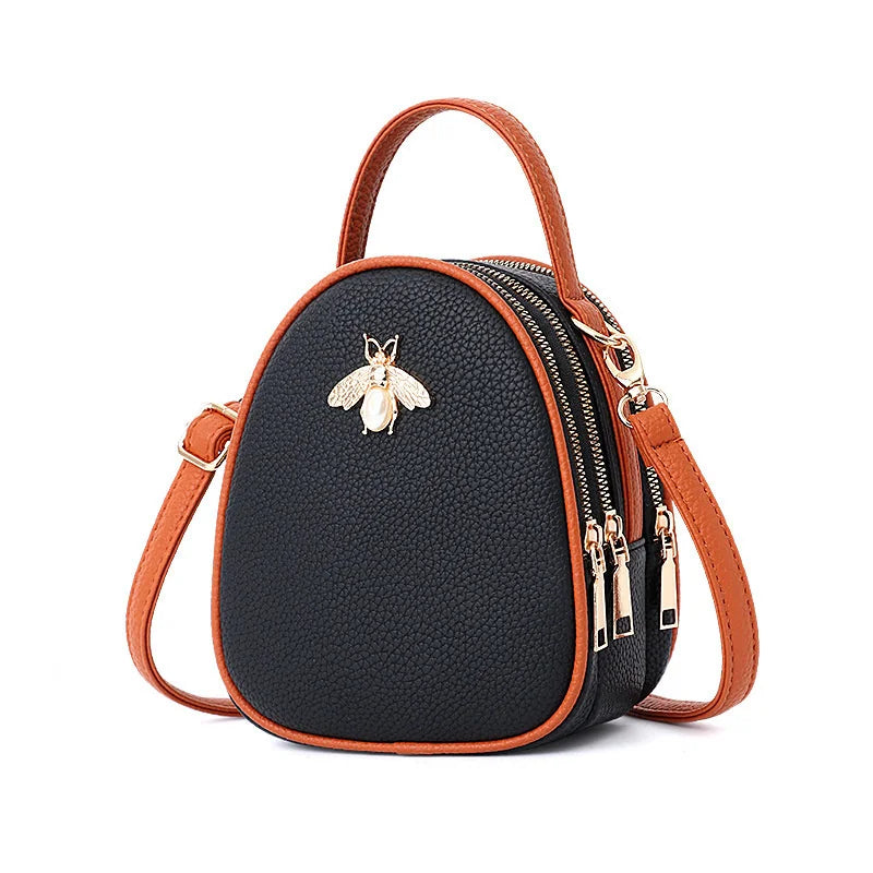 Women's Leather Crossbody Bag Messenger Shoulder Sling Tote Handbag