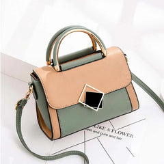 Crossbody Bag Lock Female Casual Wild Messenger Square Bag
