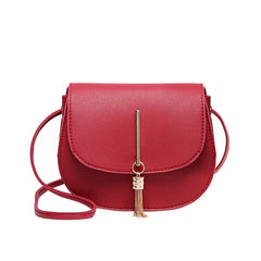 Women's Fringe Messenger Bag Square Shoulder Phone Bag