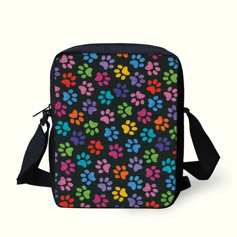 Greyhounds Rescue Dog Pattern Crossbody Bag for Women