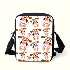 Greyhounds Rescue Dog Pattern Crossbody Bag for Women