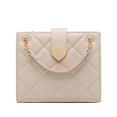 PU Leather Crossbody Bag for Women Shoulder Messenger Chain Bag
