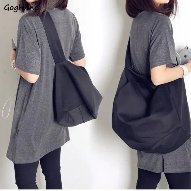 Crossbody Bags Women Travel Large Capacity Nylon Shoulder Bodybuilding Harajuku
