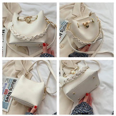 Leather Crossbody Bag for Women Casual Shoulder Tote Handbag Messenger