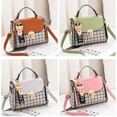High Leather Crossbody Bag Women Tote Messenger Shoulder Bag