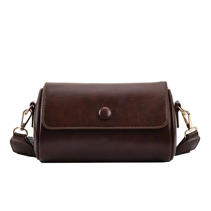 Women's Wide Shoulder Strap Crossbody Bag