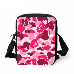 Camouflage Crossbody Bag Christmas Shoulder Satchel