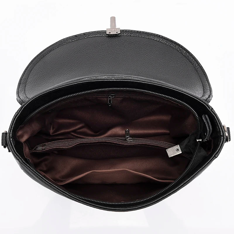 Women's Crossbody Bag Genuine Leather Casual Messenger Shoulder Bag