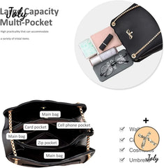 Crossbody Bag Women Small Handbag PU Leather Shoulder Bag