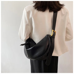 Large Capacity Crossbody Bag Soft Shoulder Hobo Vintage Sac