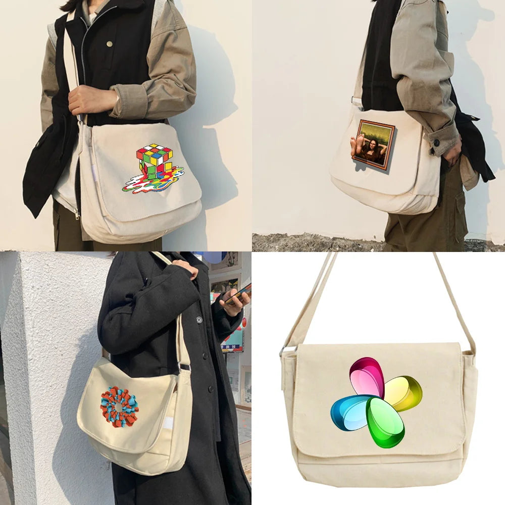 Crossbody Bags for Women Large Capacity 3D Pattern Ladies Handbag
