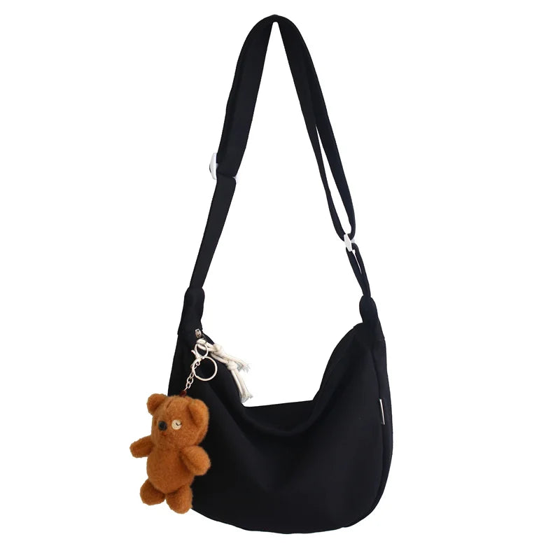 Canvas Crossbody Bags for Women Casual Shoulder Handbags Purses