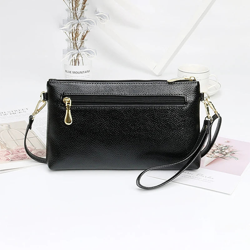Litchi Grain Crossbody Bag for Women PU Shoulder Bag