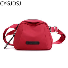 Nylon Crossbody Bag for Women, Shell Office Shoulder Bag