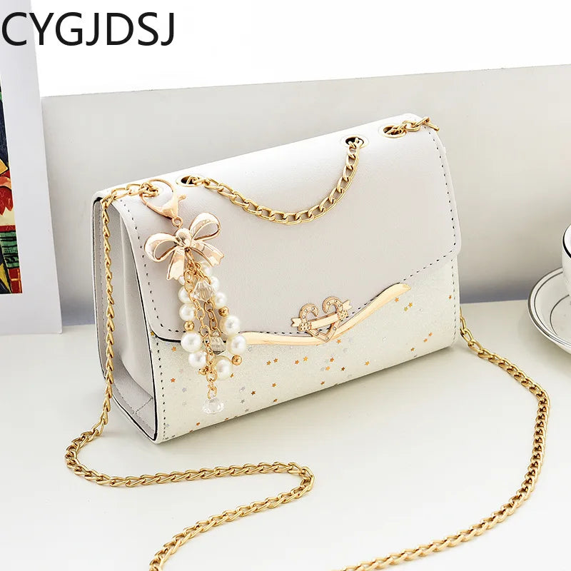 Leather Crossbody Bag Women Office Shoulder Side Bags