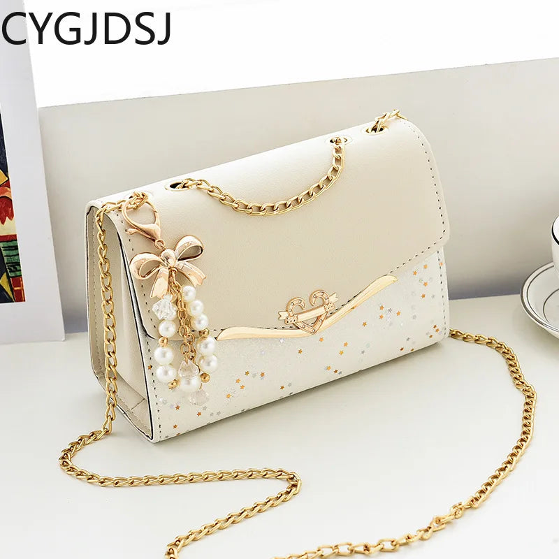 Leather Crossbody Bag Women Office Shoulder Side Bags