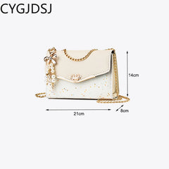 Leather Crossbody Bag Women Office Shoulder Side Bags