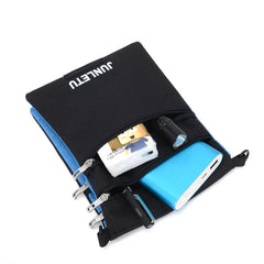 Crossbody Passport Holder Neck Stash Wallet w/ Blocking for Travel