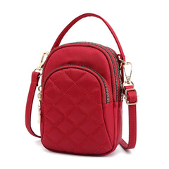 Waterproof Mini Messenger Crossbody Phone Bag with Headphone Hole