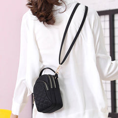 Waterproof Mini Messenger Crossbody Phone Bag with Headphone Hole