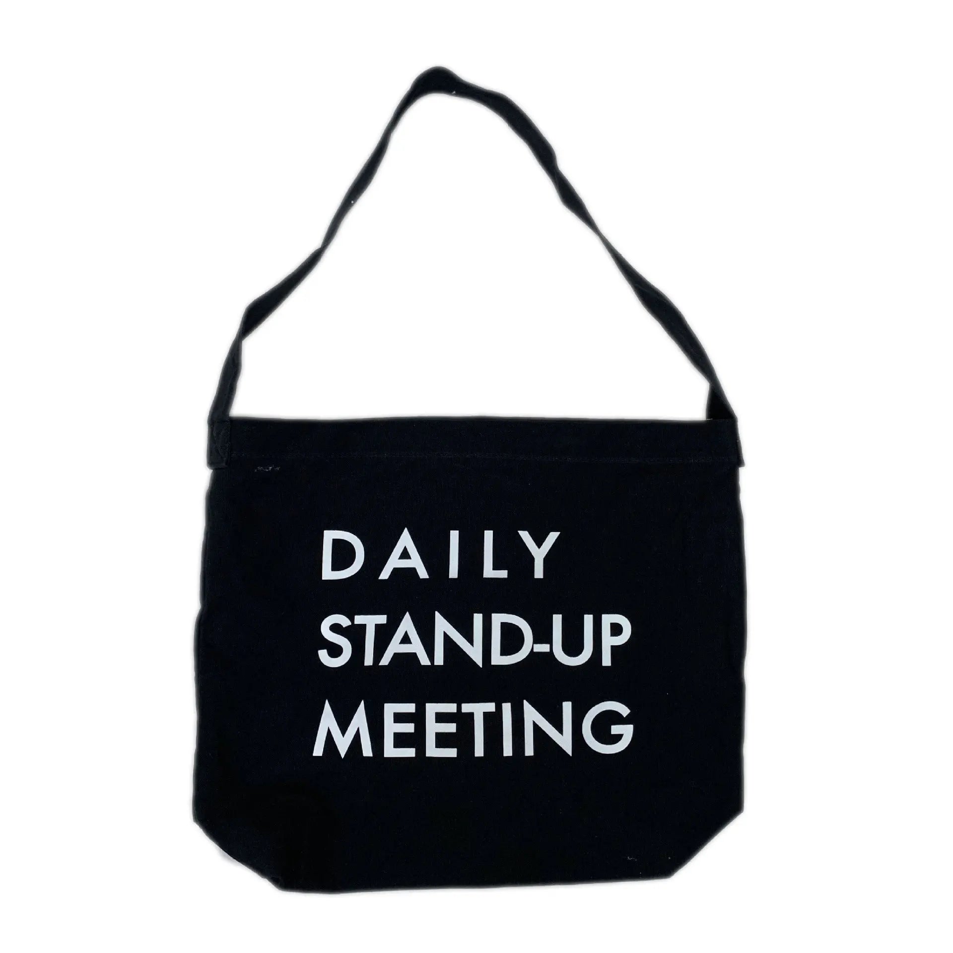 Canvas Crossbody Shoulder Bag Harajuku Style Letter Printing